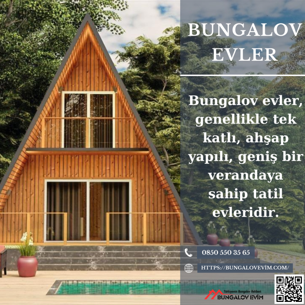 mersin bungalov evler